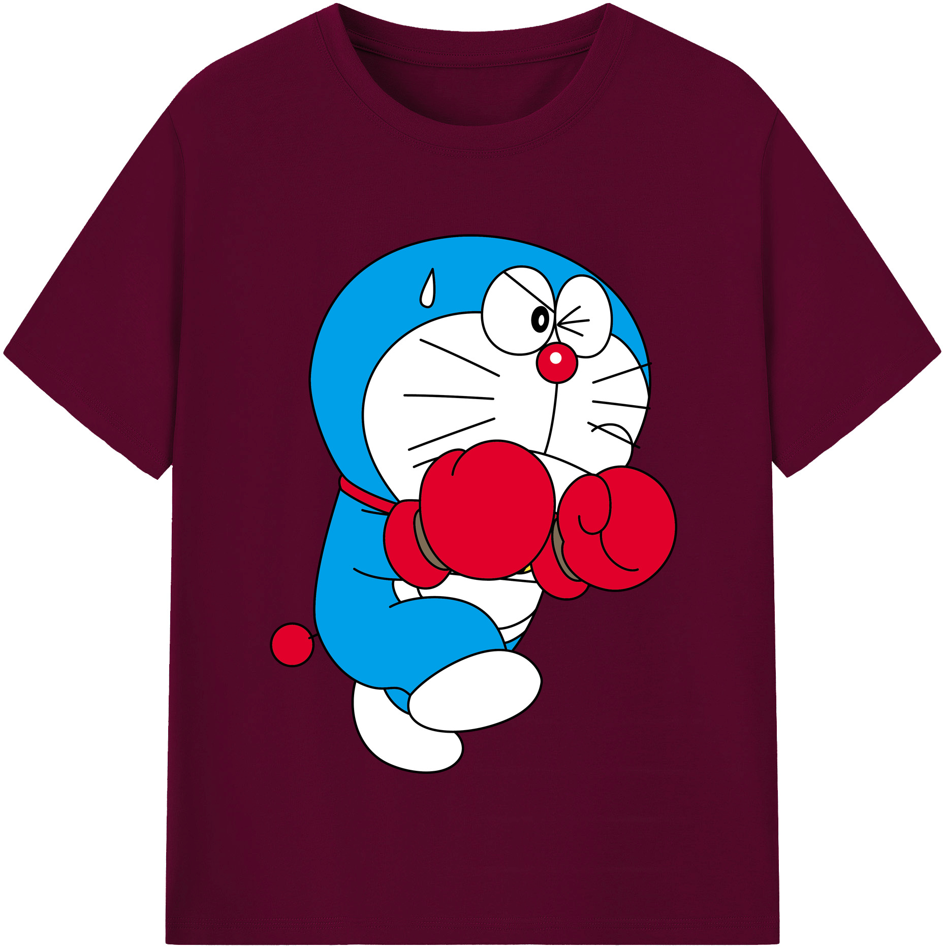 （画像用） ドラえもん Doraemon レディースカジュアルプリントTシャツ（綿100％）